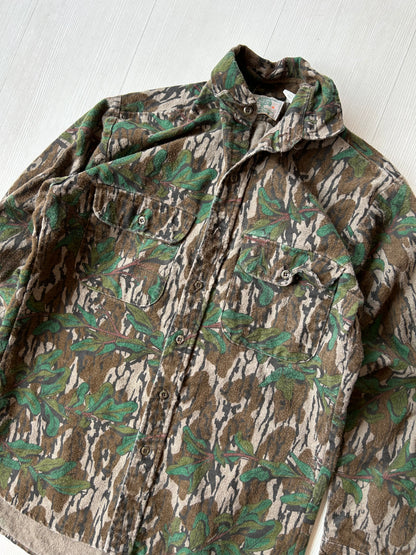 Vtg Camo Button-up